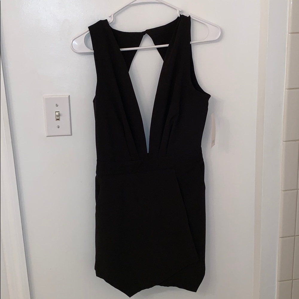 Black Skort Party Dress